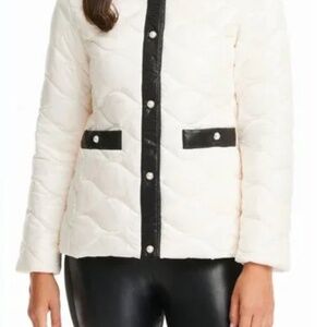 Kate Spade Pearl Snap Puffer Jacket